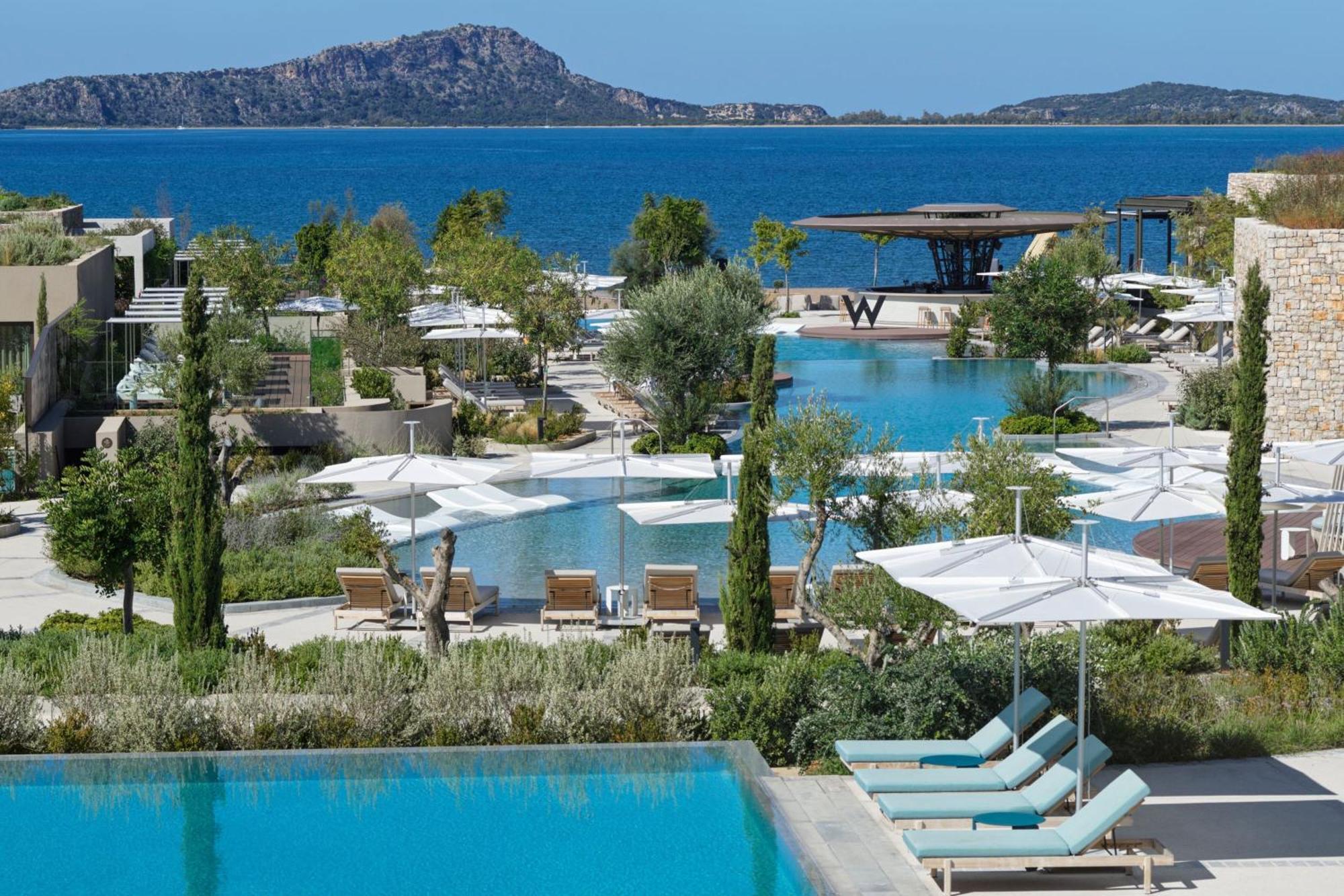 W Costa Navarino (Adults Only) Pilos Exterior foto