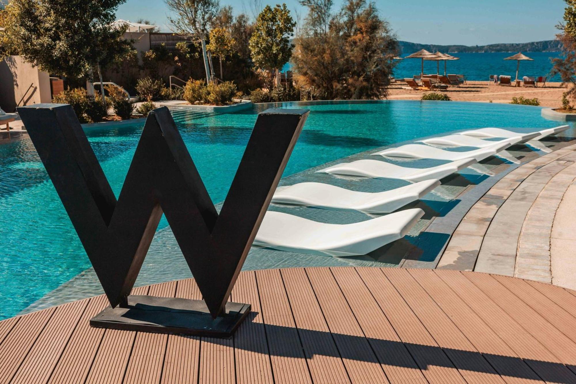 W Costa Navarino (Adults Only) Pilos Exterior foto
