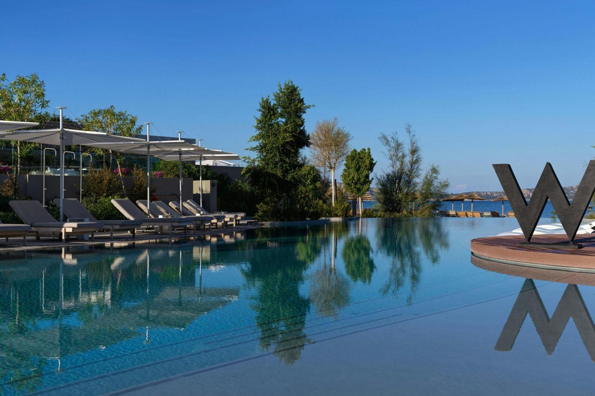 W Costa Navarino (Adults Only) Pilos Exterior foto